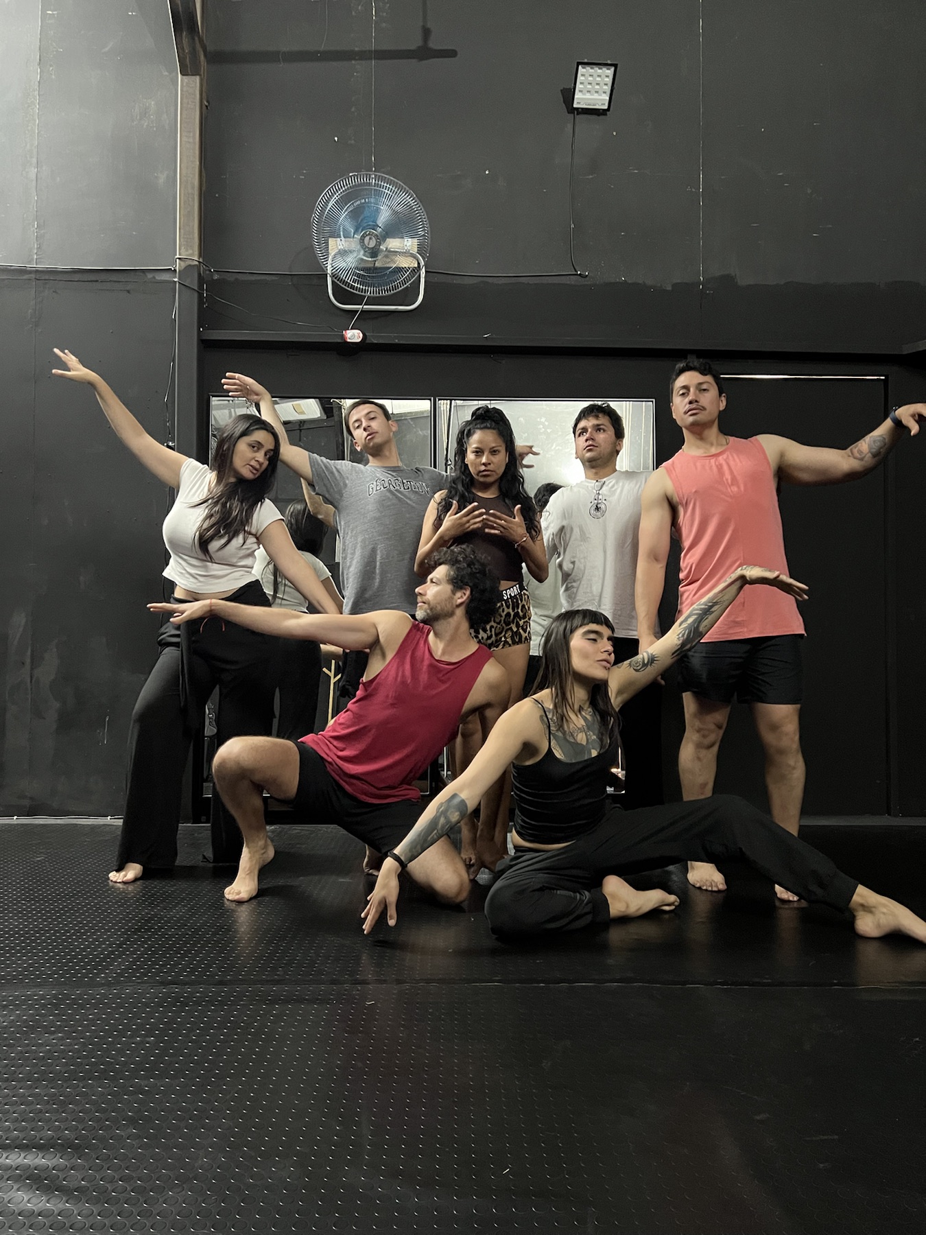 Composición corporal colectiva al cierre del workshop